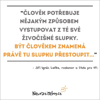 Jiří Ignác Laňka URNA citát 2