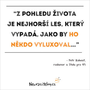 Petr Kohout rozhovor citáty 1